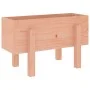 Jardinera madera maciza de abeto Douglas 62x30x38 cm de vidaXL, Maceteros y jardineras - Ref: Foro24-825182, Precio: 39,82 €,...