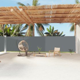 Toldo lateral retráctil antracita 180x1200 cm en Sombrillas | Comprar online en Foru.es