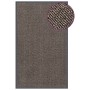 Felpudo copetudo 90x150 cm marrón oscuro de vidaXL, Felpudos - Ref: Foro24-326941, Precio: 40,63 €, Descuento: %