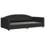 Sofá cama tela negro 100x200 cm de vidaXL, Camas y somieres - Ref: Foro24-354118, Precio: 197,86 €, Descuento: %