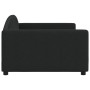 Sofá cama tela negro 100x200 cm de vidaXL, Camas y somieres - Ref: Foro24-354118, Precio: 197,86 €, Descuento: %