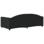 Sofá cama tela negro 90x190 cm de vidaXL, Camas y somieres - Ref: Foro24-354123, Precio: 186,16 €, Descuento: %