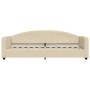 Sofá cama tela color crema 80x200 cm de vidaXL, Camas y somieres - Ref: Foro24-354110, Precio: 186,12 €, Descuento: %