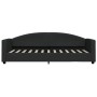Sofá cama tela negro 80x200 cm de vidaXL, Camas y somieres - Ref: Foro24-354108, Precio: 185,07 €, Descuento: %