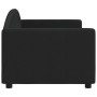 Sofá cama tela negro 80x200 cm de vidaXL, Camas y somieres - Ref: Foro24-354108, Precio: 185,07 €, Descuento: %