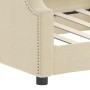 Sofá cama tela color crema 100x200 cm de vidaXL, Camas y somieres - Ref: Foro24-354214, Precio: 204,67 €, Descuento: %