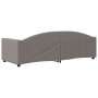 Sofá cama tela gris taupe 80x200 cm de vidaXL, Camas y somieres - Ref: Foro24-354109, Precio: 184,78 €, Descuento: %