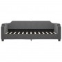 Sofá cama tela gris oscuro 80x200 cm de vidaXL, Camas y somieres - Ref: Foro24-354201, Precio: 190,19 €, Descuento: %