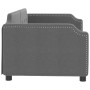 Sofá cama tela gris oscuro 80x200 cm de vidaXL, Camas y somieres - Ref: Foro24-354201, Precio: 190,19 €, Descuento: %