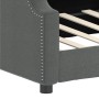 Sofá cama tela gris oscuro 80x200 cm de vidaXL, Camas y somieres - Ref: Foro24-354201, Precio: 190,19 €, Descuento: %