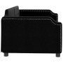 Sofá cama tela negro 80x200 cm de vidaXL, Camas y somieres - Ref: Foro24-354202, Precio: 191,74 €, Descuento: %