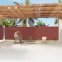 Toldo lateral retráctil marrón 200x1200 cm en Sombrillas | Comprar online en Foru.es