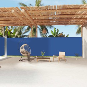 Toldo lateral retráctil azul 200x1200 cm en Sombrillas | Comprar online en Foru.es