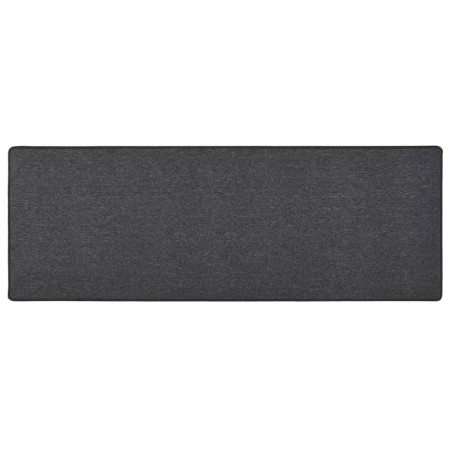 Alfombra de pasillo gris antracita 80x250 cm de vidaXL, Alfombras - Ref: Foro24-326965, Precio: 41,10 €, Descuento: %