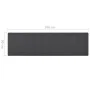 Alfombra de pasillo gris antracita 80x300 cm de vidaXL, Alfombras - Ref: Foro24-326966, Precio: 56,08 €, Descuento: %