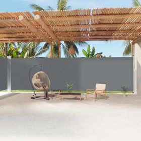 Toldo lateral retráctil antracita 220x1200 cm en Sombrillas | Comprar online en Foru.es