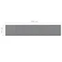 Alfombra de pasillo gris oscuro 50x300 cm de vidaXL, Alfombras - Ref: Foro24-326972, Precio: 35,51 €, Descuento: %
