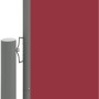 Toldo lateral retráctil rojo 220x1200 cm en Sombrillas | Comprar online en Foru.es