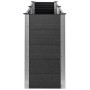Arriate elevado de jardín WPC gris 200x50x91 cm en Macetas y jardineras | Comprar online en Foru.es
