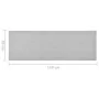 Alfombra de pasillo gris claro 50x150 cm de vidaXL, Alfombras - Ref: Foro24-326989, Precio: 27,70 €, Descuento: %
