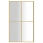 Duschtürtrennwand aus transparentem Glas ESG Gold 118x195 cm von vidaXL, Duschwände und Duschwände - Ref: Foro24-154949, Prei...
