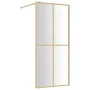 Transparentes ESG Goldglas Duschtürgitter 80x195cm von vidaXL, Duschwände und Duschwände - Ref: Foro24-154943, Preis: 153,73 ...