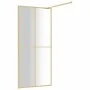 Transparentes ESG Goldglas Duschtürgitter 80x195cm von vidaXL, Duschwände und Duschwände - Ref: Foro24-154943, Preis: 153,73 ...