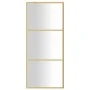 Transparente Glasduschtürtrennwand ESG Gold 90x195cm von vidaXL, Duschwände und Duschwände - Ref: Foro24-154937, Preis: 170,1...