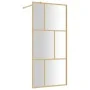 Duschtürtrennwand transparentes Glas ESG Gold 80x195cm von vidaXL, Duschwände und Duschwände - Ref: Foro24-154953, Preis: 169...