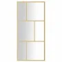 Duschtürtrennwand transparentes Glas ESG Gold 80x195cm von vidaXL, Duschwände und Duschwände - Ref: Foro24-154953, Preis: 169...