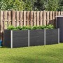 Arriate elevado de WPC gris 300x100x91 cm en Macetas y jardineras | Comprar online en Foru.es