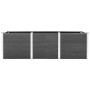 Arriate elevado de WPC gris 300x100x91 cm en Macetas y jardineras | Comprar online en Foru.es
