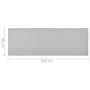 Alfombra de pasillo gris claro 80x250 cm de vidaXL, Alfombras - Ref: Foro24-326995, Precio: 44,66 €, Descuento: %