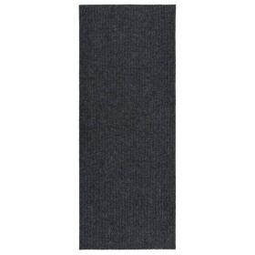 Alfombra de pasillo atrapa suciedad 100x250 cm gris antracita de vidaXL, Alfombras - Ref: Foro24-327168, Precio: 73,12 €, Des...