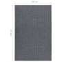 Alfombra de pasillo atrapa suciedad 100x150 cm marrón de vidaXL, Alfombras - Ref: Foro24-327175, Precio: 38,91 €, Descuento: %