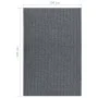 Alfombra de pasillo atrapa suciedad 100x150 cm marrón de vidaXL, Alfombras - Ref: Foro24-327175, Precio: 38,14 €, Descuento: %