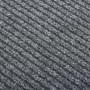 Alfombra de pasillo atrapa suciedad 100x200 cm gris de vidaXL, Alfombras - Ref: Foro24-327176, Precio: 46,08 €, Descuento: %