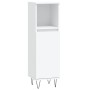Armario de baño madera de ingeniería blanco 30x30x100 cm de vidaXL, Tocadores de baño - Ref: Foro24-831556, Precio: 57,15 €, ...