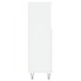 Armario de baño madera de ingeniería blanco 30x30x100 cm de vidaXL, Tocadores de baño - Ref: Foro24-831556, Precio: 57,15 €, ...