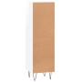Armario de baño madera contrachapada blanco brillo 30x30x100 cm de vidaXL, Tocadores de baño - Ref: Foro24-831558, Precio: 49...