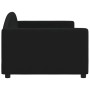Sofá cama tela negro 90x200 cm de vidaXL, Camas y somieres - Ref: Foro24-354113, Precio: 190,36 €, Descuento: %