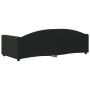 Sofá cama tela negro 90x200 cm de vidaXL, Camas y somieres - Ref: Foro24-354113, Precio: 190,36 €, Descuento: %