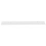 Estantes de pared 4 unidades blanco brillo 100x9x3 cm de vidaXL, Estantes y estanterías - Ref: Foro24-326656, Precio: 39,54 €...