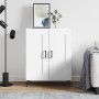 Aparador de madera de ingeniería blanco 69,5x34x90 cm de vidaXL, Aparadores - Ref: Foro24-830196, Precio: 101,14 €, Descuento: %