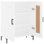 Aparador de madera de ingeniería blanco 69,5x34x90 cm de vidaXL, Aparadores - Ref: Foro24-830196, Precio: 101,14 €, Descuento: %
