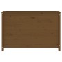 Arriate elevado de jardín madera pino marrón miel 119,5x40x78cm de vidaXL, Maceteros y jardineras - Ref: Foro24-825292, Preci...