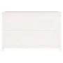 Arriate elevado de jardín madera de pino blanco 119,5x40x78 cm de vidaXL, Maceteros y jardineras - Ref: Foro24-825290, Precio...