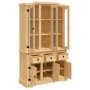 Aparador Corona madera maciza pino mexicano 112x43x196 cm de vidaXL, Aparadores - Ref: Foro24-355085, Precio: 428,51 €, Descu...