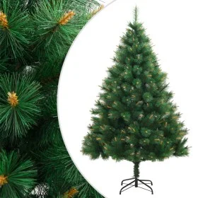 Árbol de Navidad artificial con bisagras y soporte 240 cm de vidaXL, Arboles de navidad - Ref: Foro24-356754, Precio: 178,87 ...