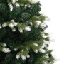 Árbol de Navidad artificial con bisagras y nieve flocada 180 cm de vidaXL, Arboles de navidad - Ref: Foro24-356757, Precio: 6...
